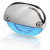 12/24V, Blue Led, polished stainless steel cap  +$4.50